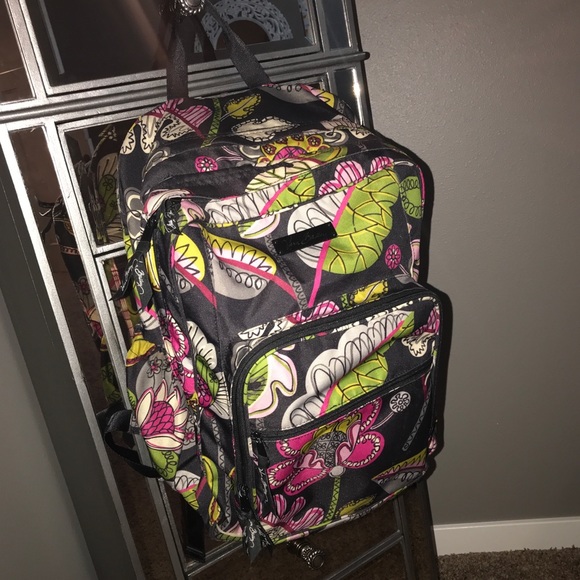 Vera Bradley Handbags - Vera Bradley Grand Campus Backpack—WATERPROOF